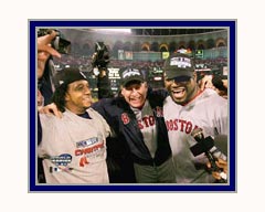 Boston Red Sox Photo Double Matted