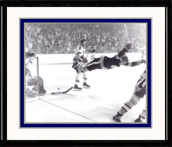 Boston Bruins Photo Double Matted & Framed