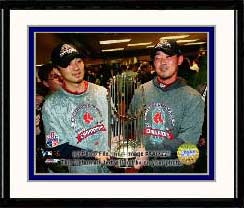 Boston Red Sox Photo Double Matted & Framed