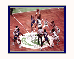 Boston Celtics Photo Double Matted