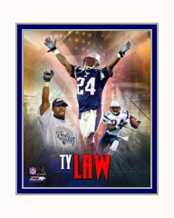 New England Patriots Photo Double Matted