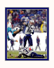 New England Patriots Photo Double Matted