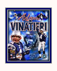 New England Patriots Photo Double Matted