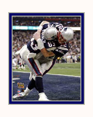 New England Patriots Photo Double Matted