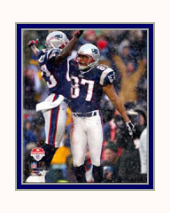 New England Patriots Photo Double Matted