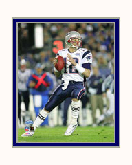New England Patriots Photo Double Matted