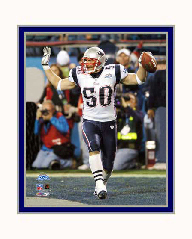 New England Patriots Photo Double Matted