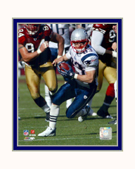 New England Patriots Photo Double Matted