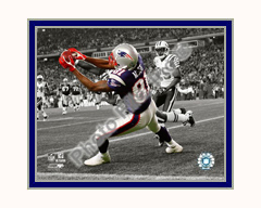 New England Patriots Photo Double Matted