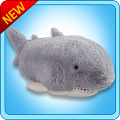 NEW MY PILLOW PETS SMALL 11 SHARKY SHARK TOY GIFT  